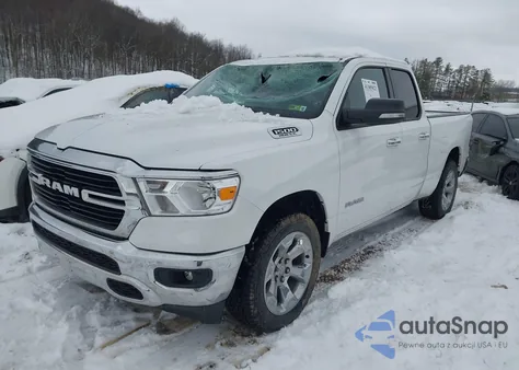 2019 Ram 1500 Big Horn/Lone Star from USA, damaged, VIN 1C6SRFBT2KN922209